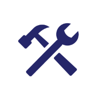 Hammer and wrench Icon