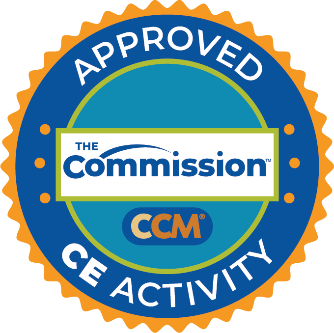 CCM Approved CE Activity Seal